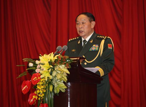 国防部举行招待会庆祝中国人民解放军建军