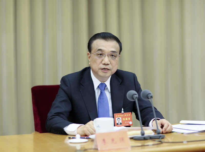 12月20日至21日，中央城市工作會議在北京舉行。中共中央政治局常委、國務院總理李克強在會上作重要講話。新華社記者 蘭紅光 攝